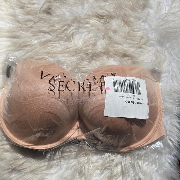 Victoria's Secret Perfect Shape Racerback front close Push-up Bra 40D New beige - Picture 5 of 9